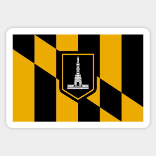 Flag of Baltimore Sticker